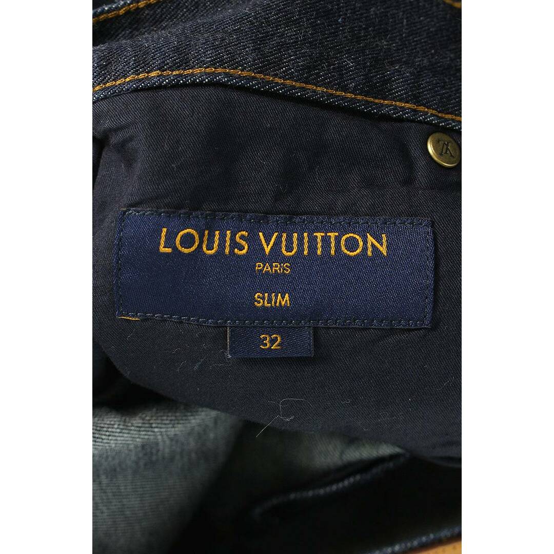 LOUIS VUITTON メンズ ブラックデニム 32インチ | www