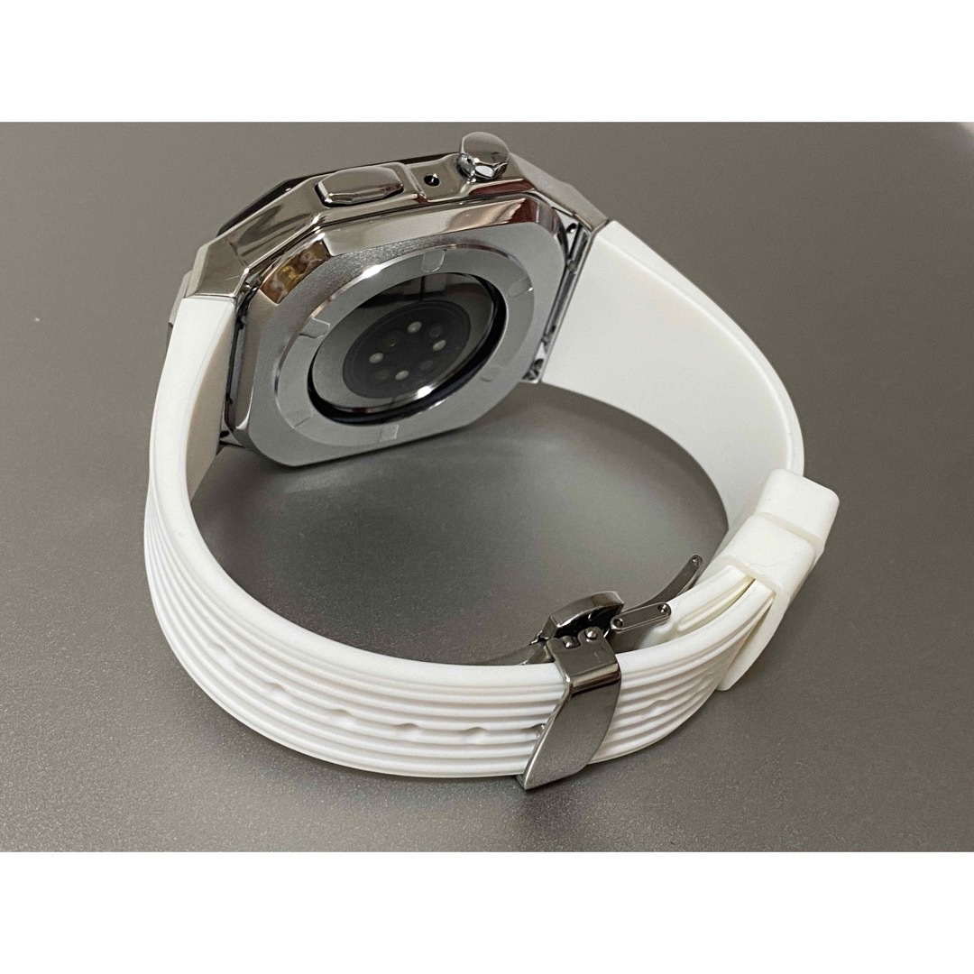 RM-2 シルバー 用い apple watch メタル カスタムケース RM-2 シルバー 用い apple watch メタル カスタムケース