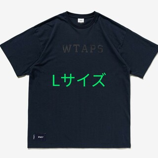 ダブルタップス(W)taps)のWTAPS COLLEGE /SS / COTTON 03 L Navy(Tシャツ/カットソー(半袖/袖なし))
