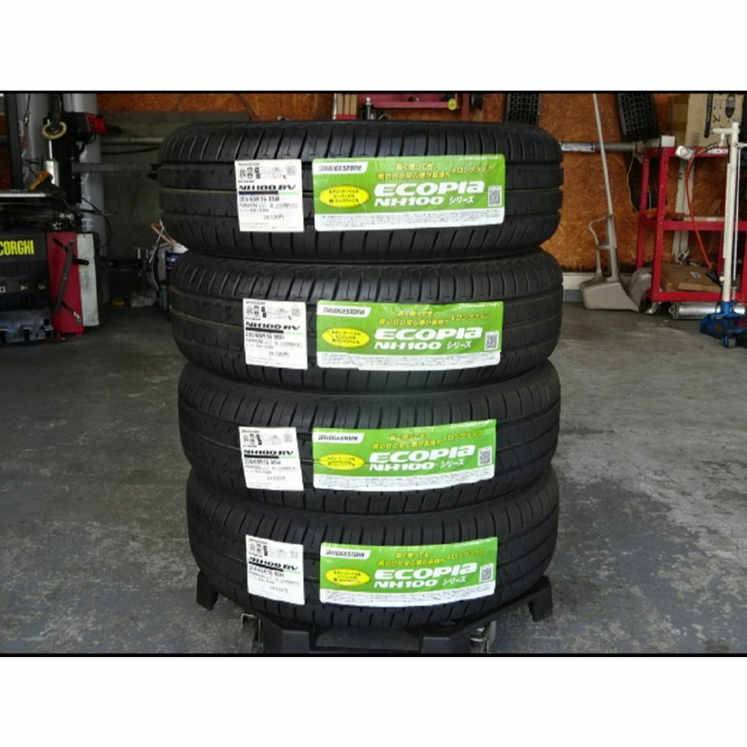 新品未使用!ブリヂストンエコピア NH100RV 205/65R16 4本セットヤリスクロス