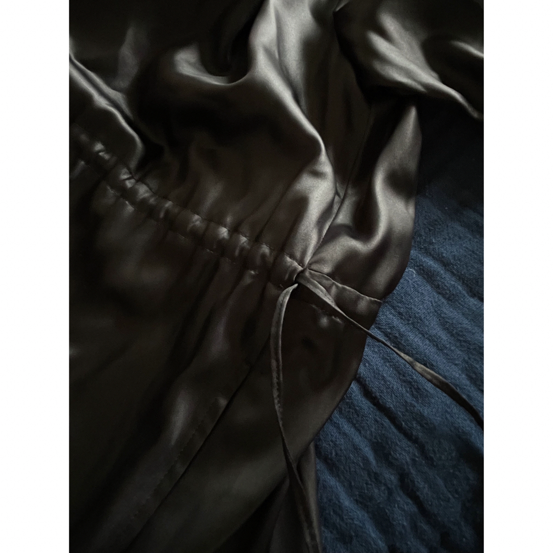 UNITED ARROWS(ユナイテッドアローズ)のH BEAUTY&YOUTH SATIN GATHER DRESS ワンピース レディースのワンピース(ロングワンピース/マキシワンピース)の商品写真