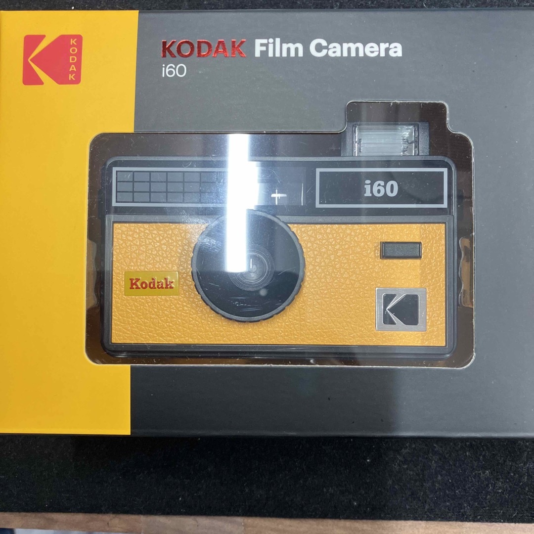 単三電池Kodak フィルムカメラ I60 ポップアップ式フラッシュ コダックイエロー(