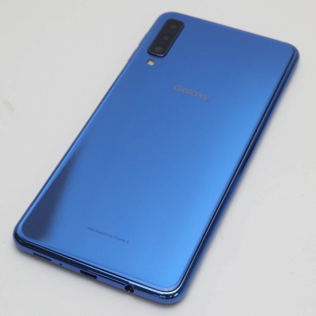 Galaxy(ギャラクシー)の新品同様 SIMフリー Galaxy A7 ブルー  スマホ/家電/カメラのスマートフォン/携帯電話(スマートフォン本体)の商品写真