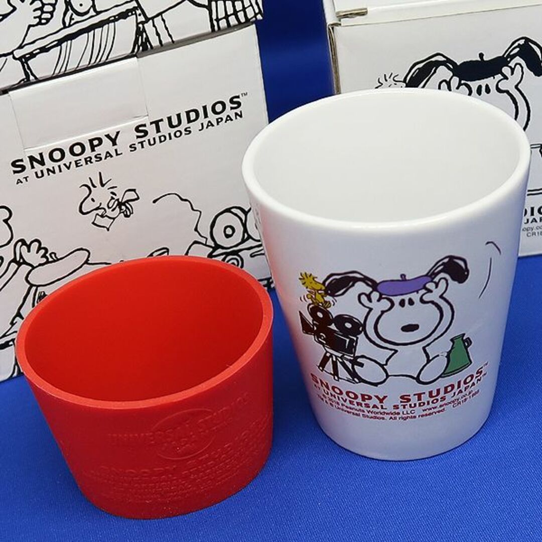 SNOOPY(スヌーピー)の未使用 日本生命 USJ NISSAY スヌーピー マグカップ カップ 計3個 インテリア/住まい/日用品のキッチン/食器(グラス/カップ)の商品写真