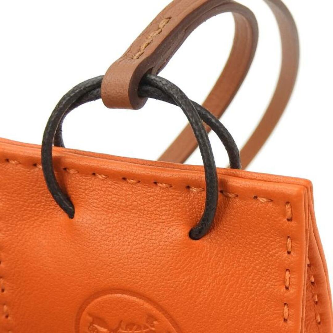 美品☆HERMES エルメス サック オランジュ バッグチャーム-