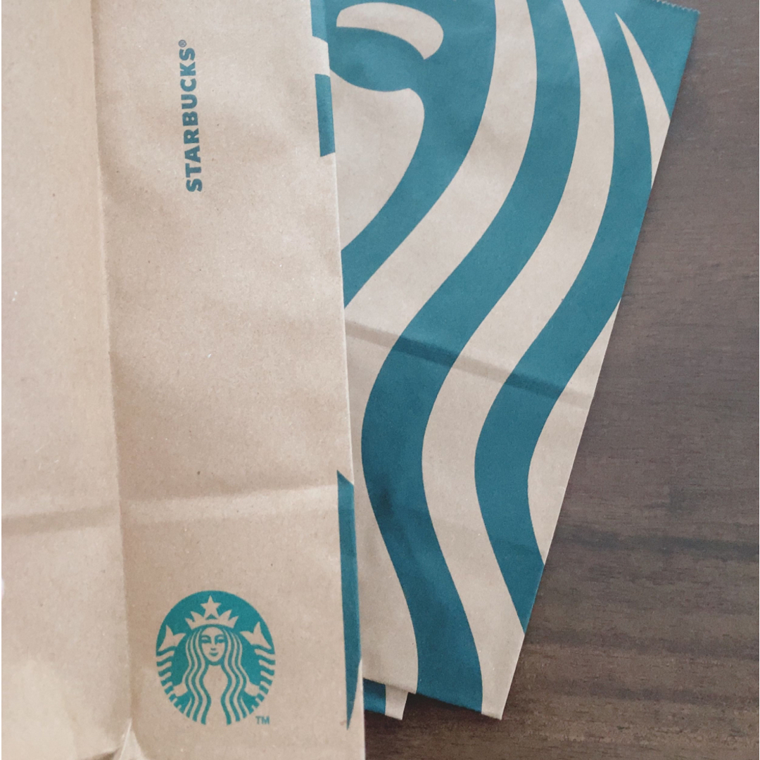 Starbucks Coffee(スターバックスコーヒー)のスターバックス　ショッパー　紙袋　10枚 レディースのバッグ(ショップ袋)の商品写真