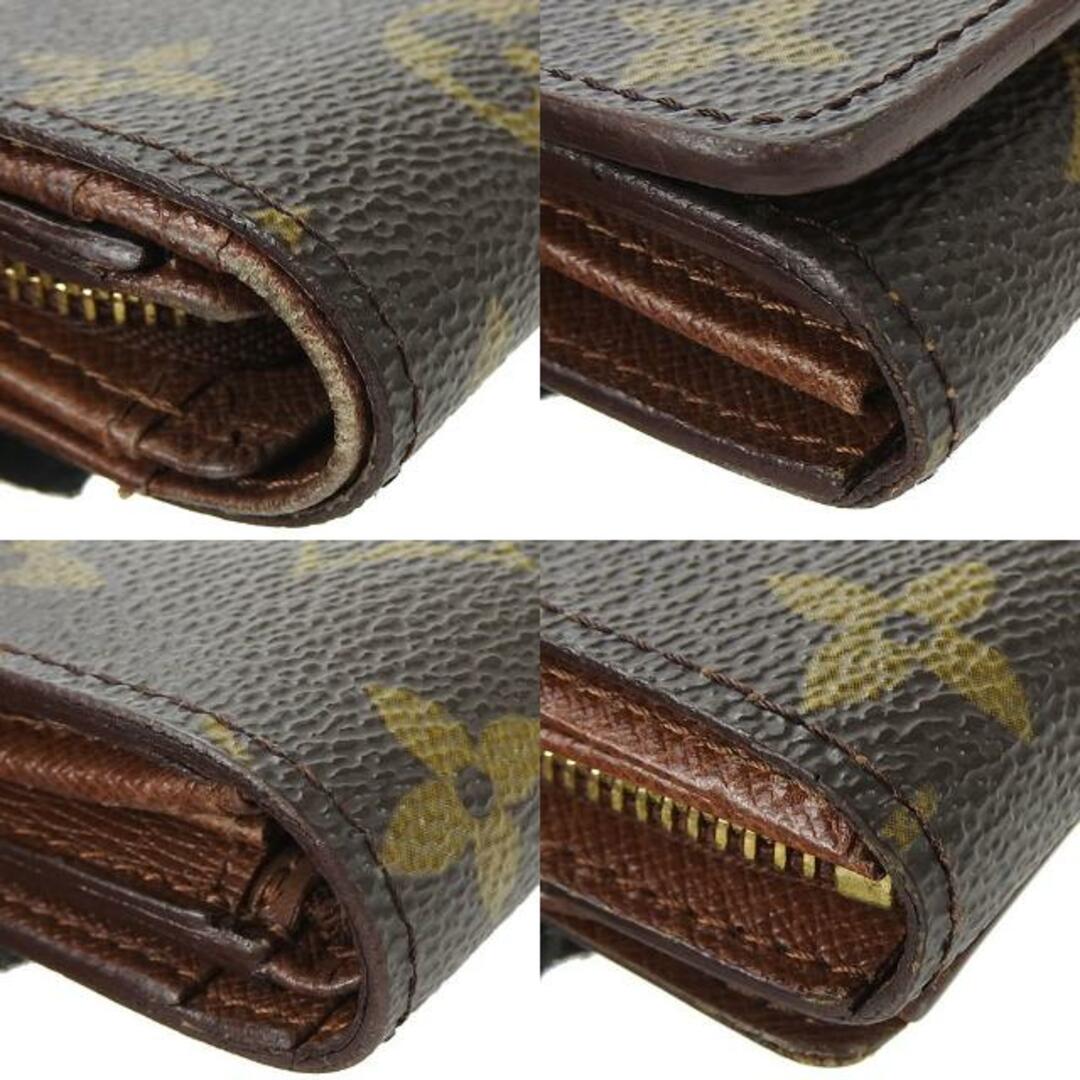 【中古】 ルイヴィトン 二つ折り 財布 コンパクト ウォレット L字ファスナー ポルトモネ・ビエトレゾール M61730 モノグラム 普段使い 小物 女性 レディース ビトン LV LOUIS VUITTON Wallet Monogram PVC