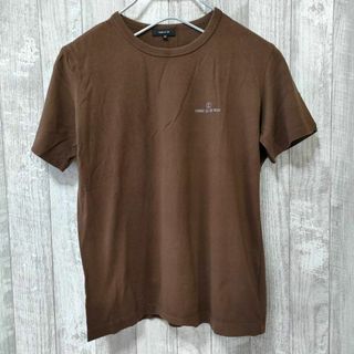 コムサイズム(COMME CA ISM)の【コムサイズム】＊コムサデモードTシャツ＊Mサイズ＊ブラウン＊カジュアルスタイル(Tシャツ(半袖/袖なし))