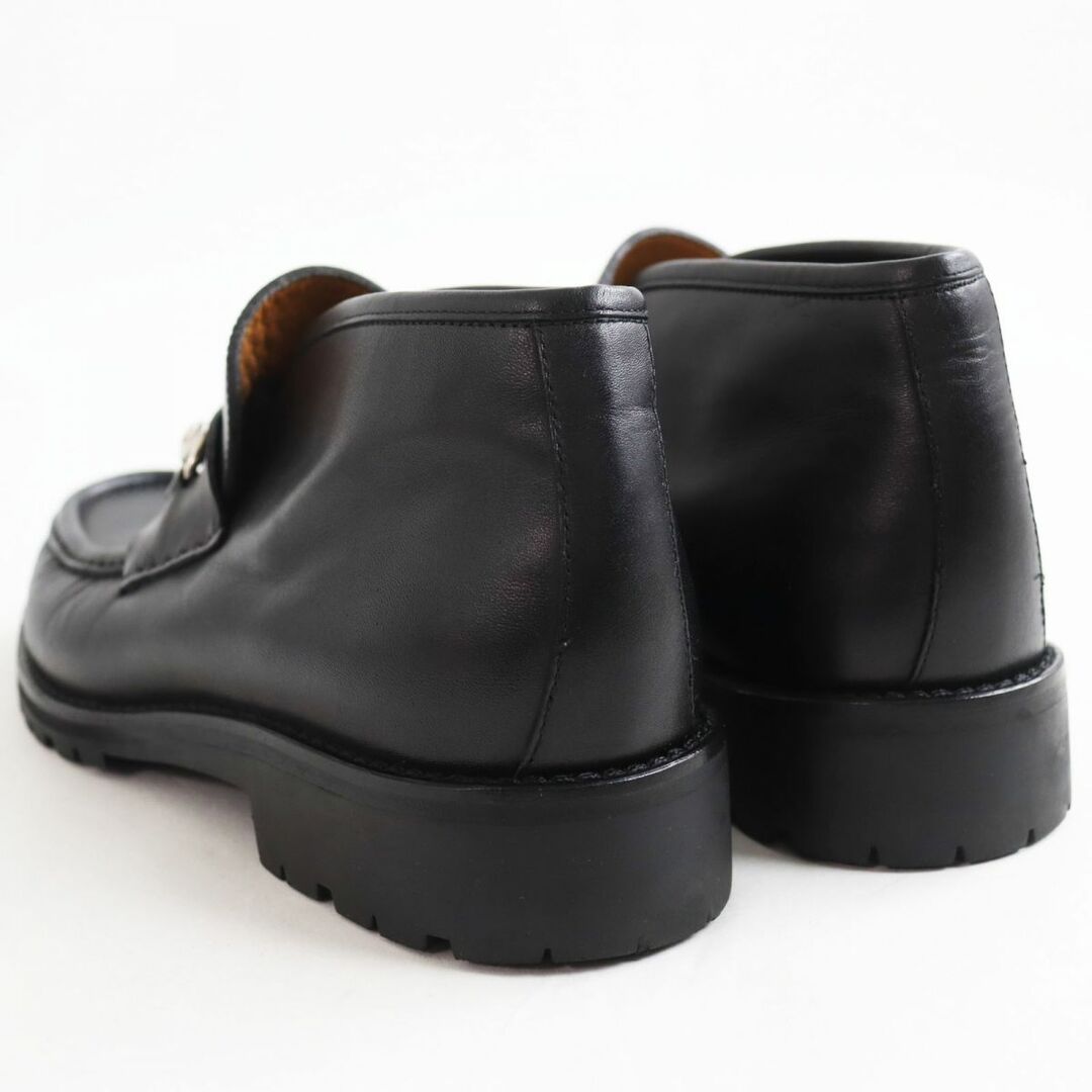 極美品 GUCCI グッチ ショート ブーツ ホースビット ブラック-