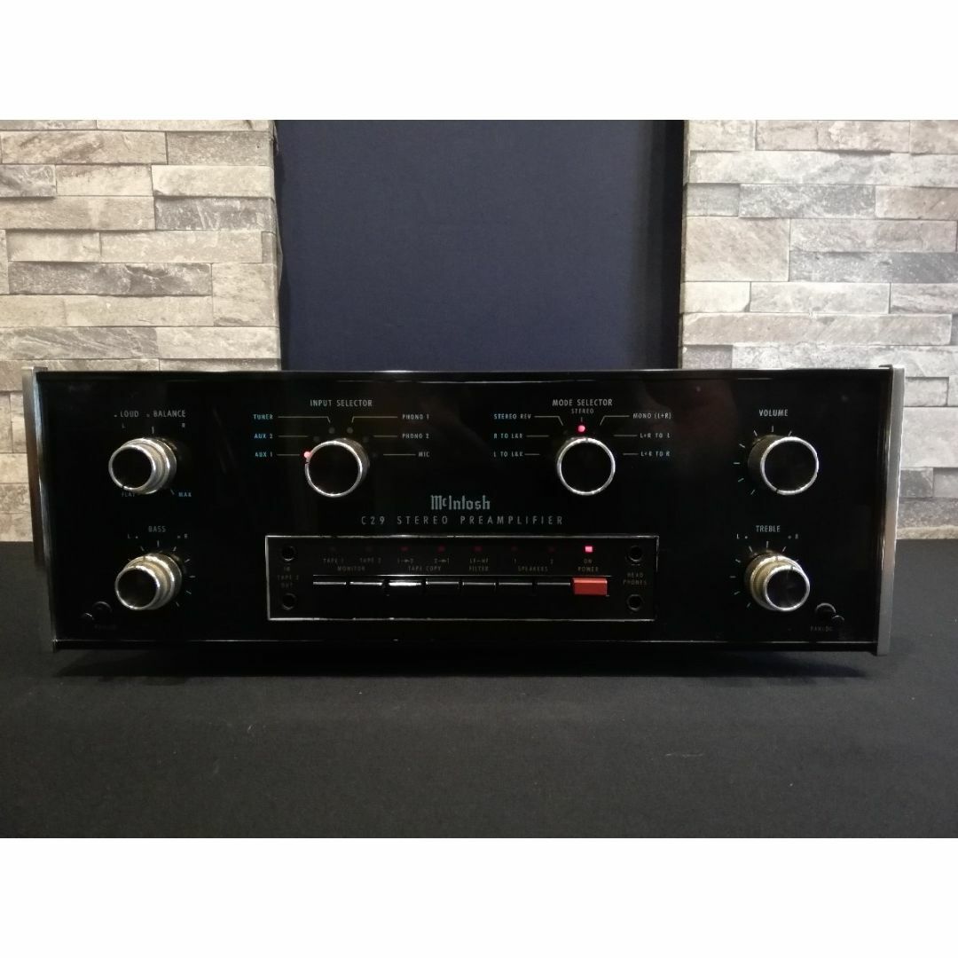 McIntosh C29 プリアンプ コントロールアンプ m0a2391