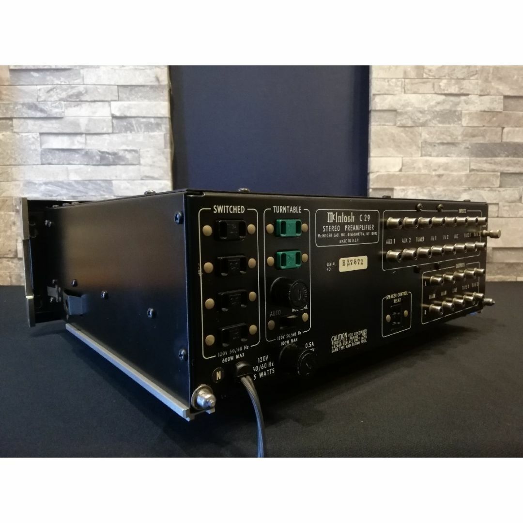 mcintosh c29 コントロールアンプ