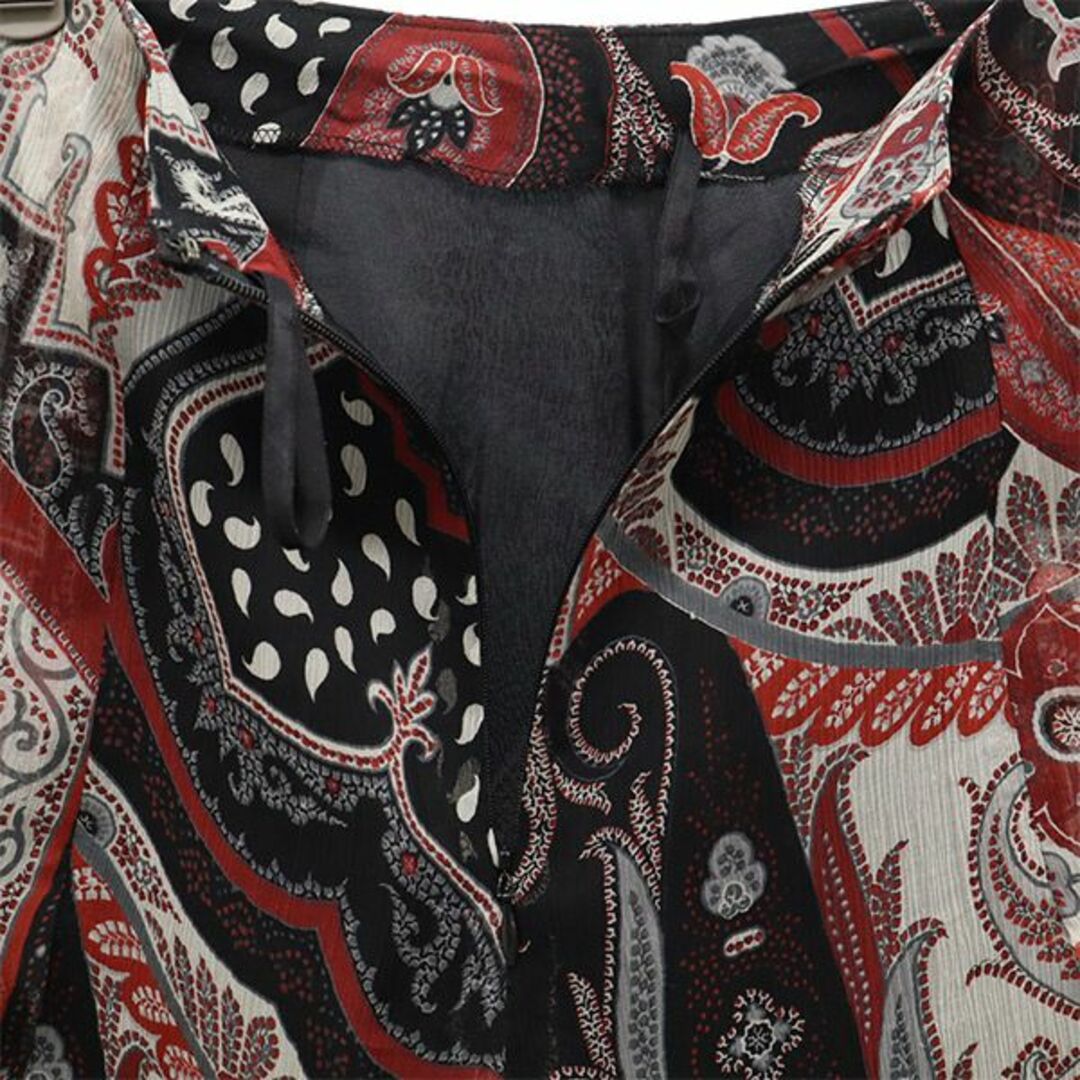 SCAPA イタリア製シルク100%柄スカート ひざ丈スカート | www