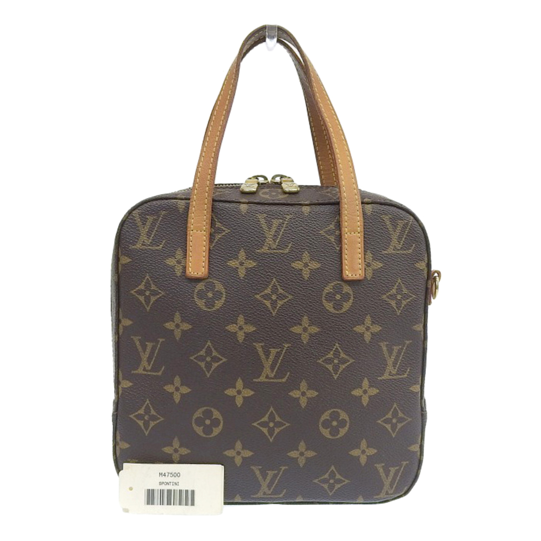 【本物保証】 ルイヴィトン LOUIS VUITTON モノグラム スポンティーニ ハンドバッグ M47500