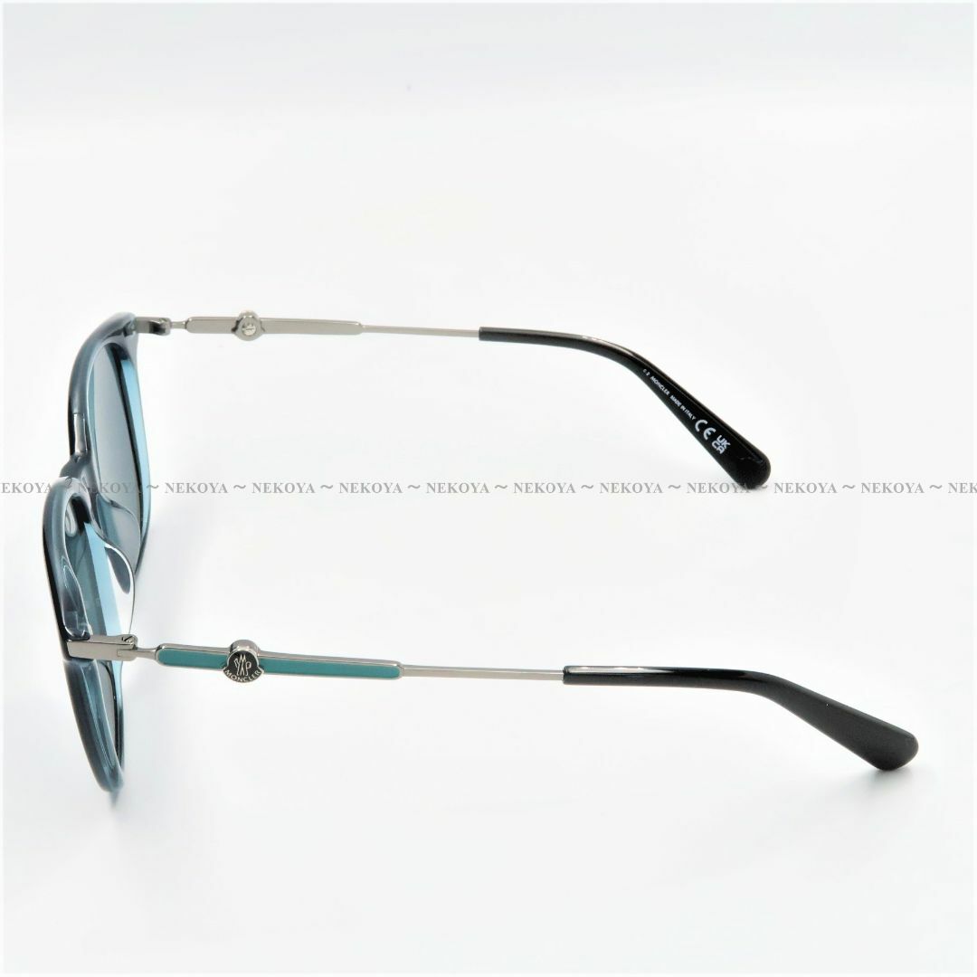 予約販売品 MONCLER ML0225 05V サングラス ブルー×ブラック