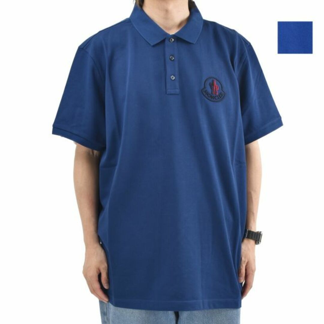 ml-8a00004【BLUE】モンクレール MONCLER ポロシャツ