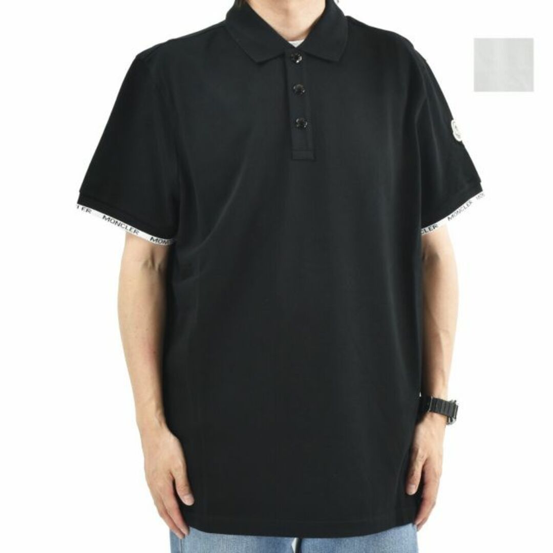 MONCLER(モンクレール)の【BLACK】モンクレール MONCLER ポロシャツ メンズのトップス(ポロシャツ)の商品写真