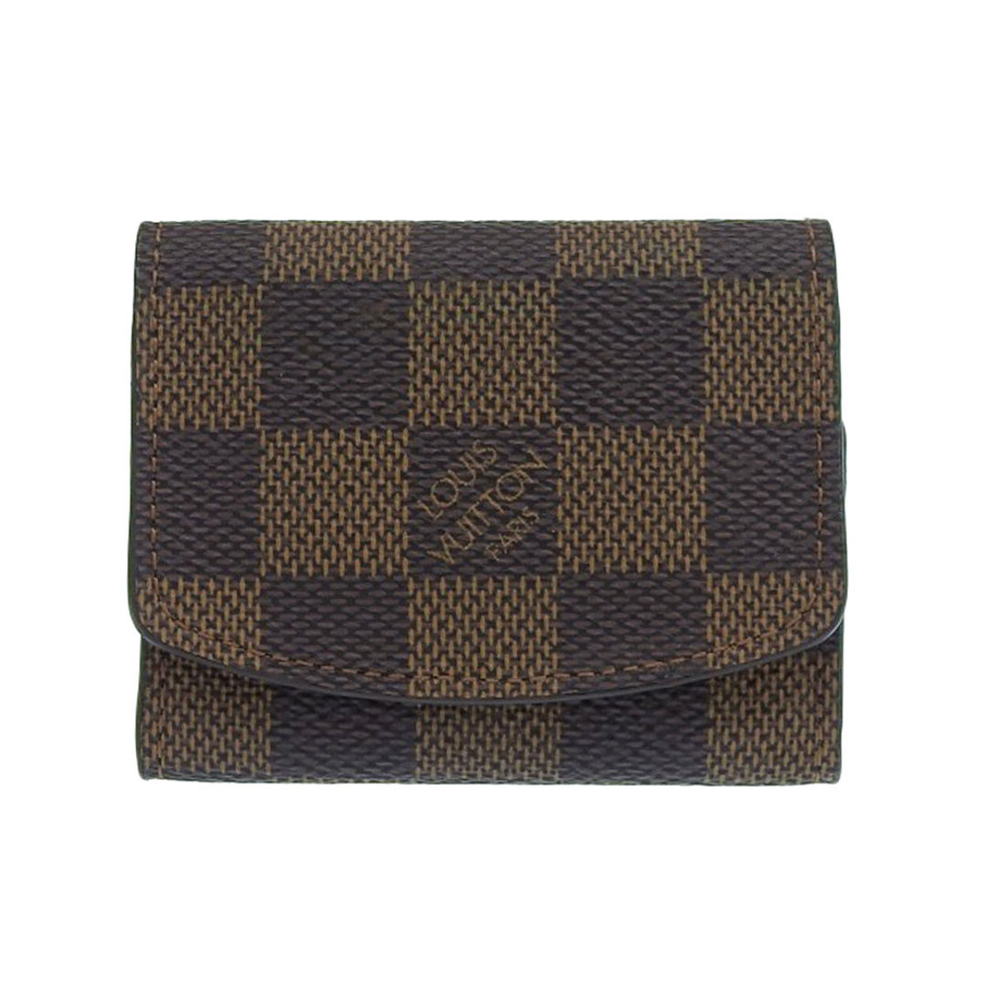 【本物保証】 新品同様 ルイヴィトン LOUIS VUITTON ダミエ カフスケース カフスボタンケース 小物入れ M64681 | フリマアプリ ラクマ