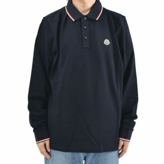 モンクレール(MONCLER)の【NAVY】モンクレール MONCLER ポロシャツ(ポロシャツ)