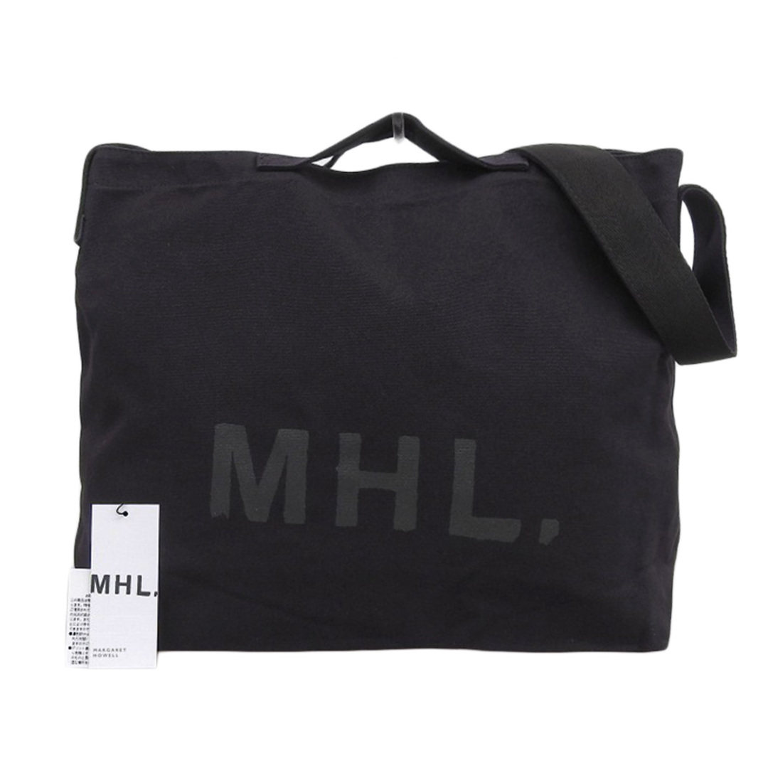 MHL.ロゴバッグ ネイビー