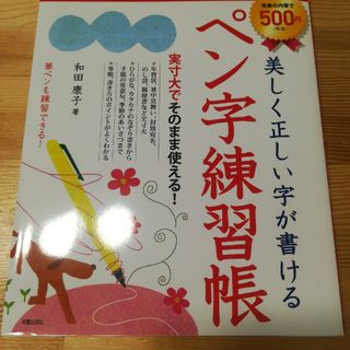 美しく正しい字が書けるペン字練習帳(趣味/スポーツ/実用)