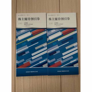 京浜急行電鉄 株主優待 冊子 2冊セット 100株用(その他)