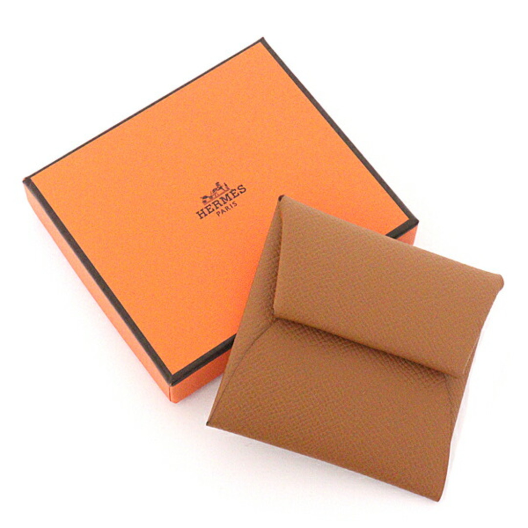 Hermes - エルメス HERMES コインケース バスティア ゴールド Z刻印