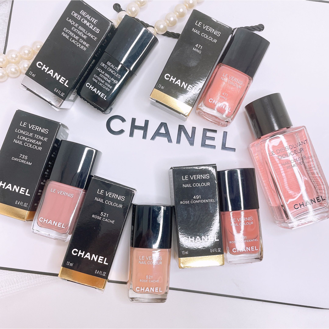 CHANEL ヴェルニ　ネイルエナメル　トップコート　リムーバー　6点セットのサムネイル