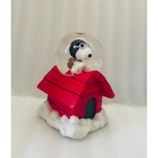 スヌーピー(SNOOPY)の美品　入手困難　レア　スヌーピー　スノードーム　スノーグローブ　フライングエース(キャラクターグッズ)