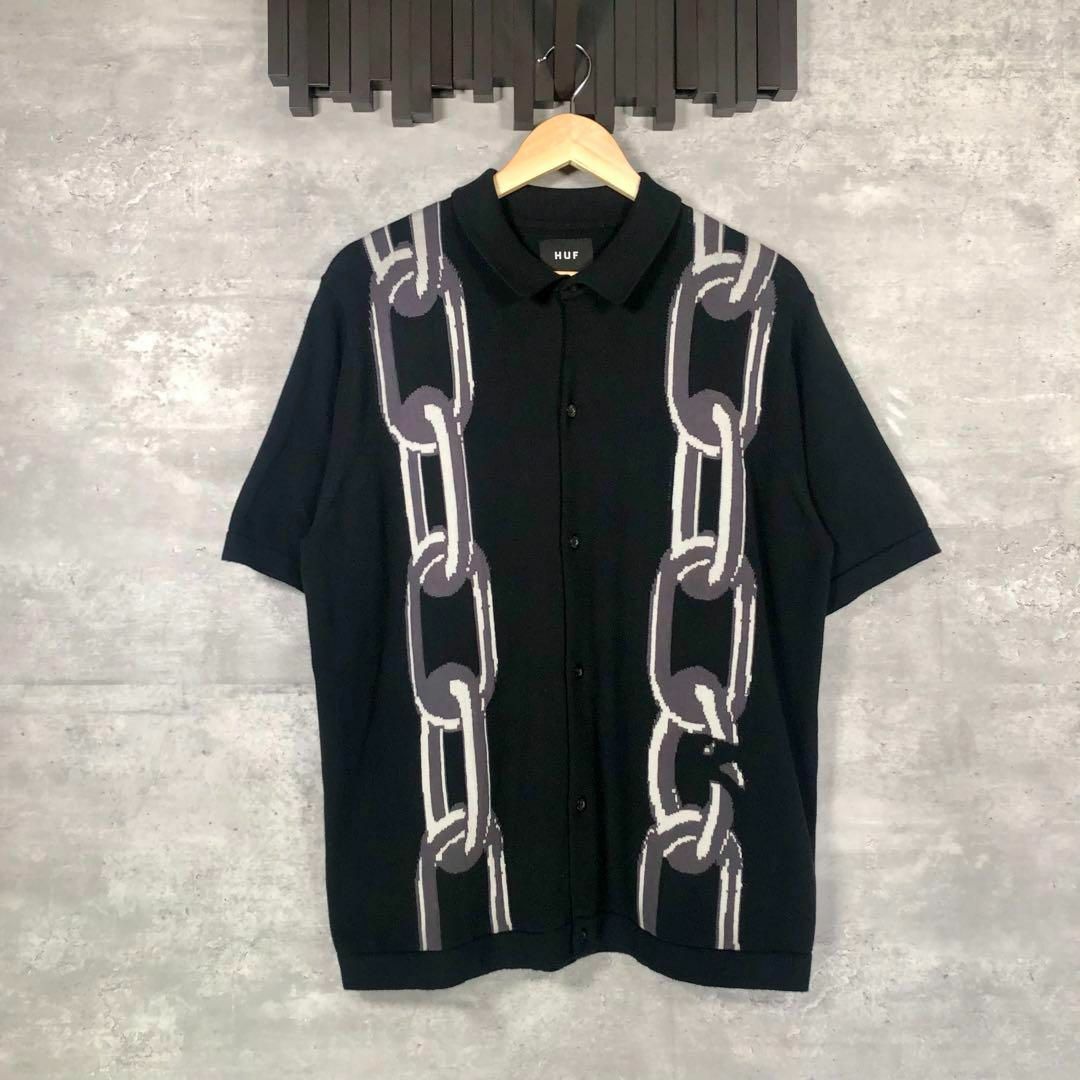 HUF - 『HUF』ハフ (M) チェーンリンクニットセーター / シャツの通販