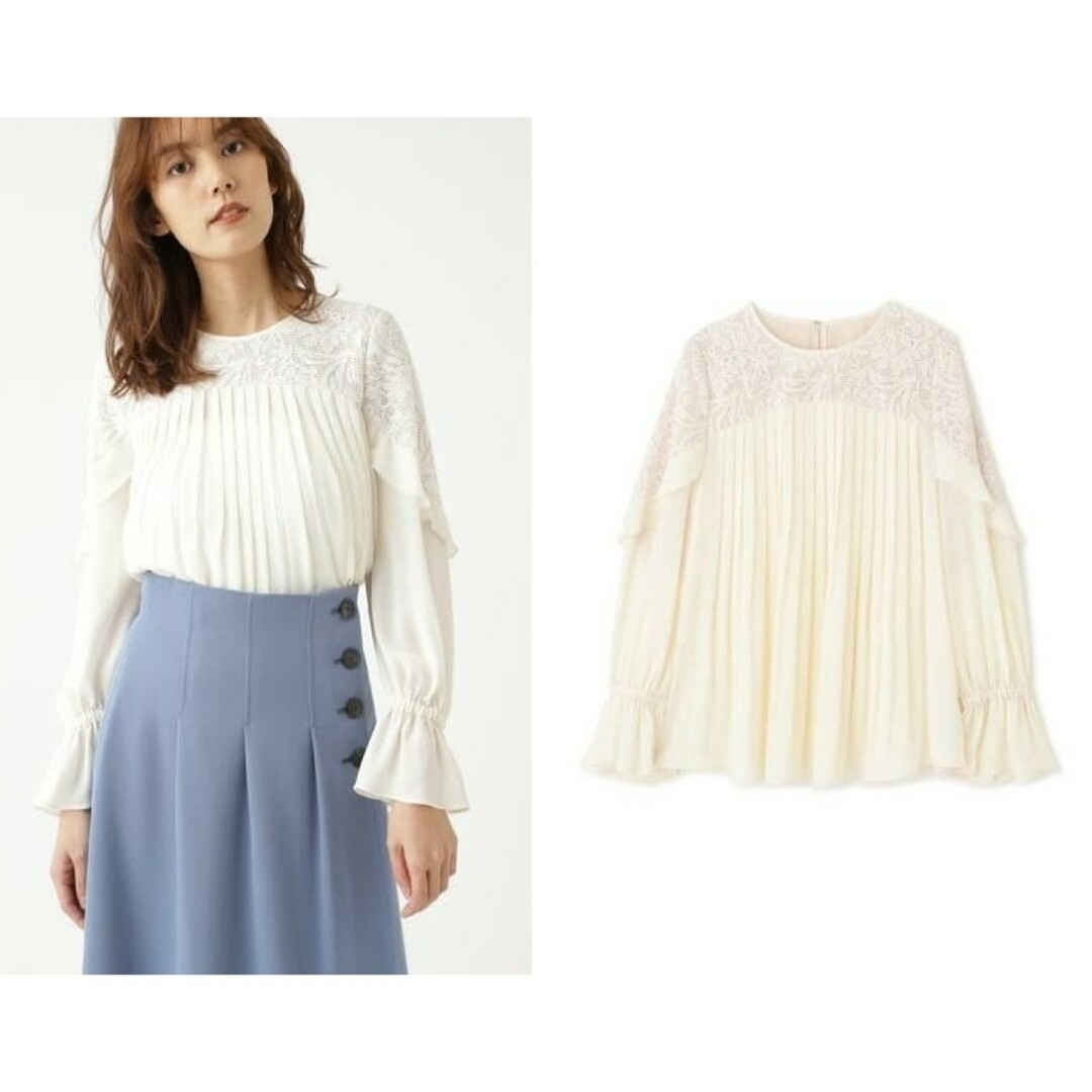 タグ付き♡JILLSTUART ジルスチュアート フリルシャツ ブラック S