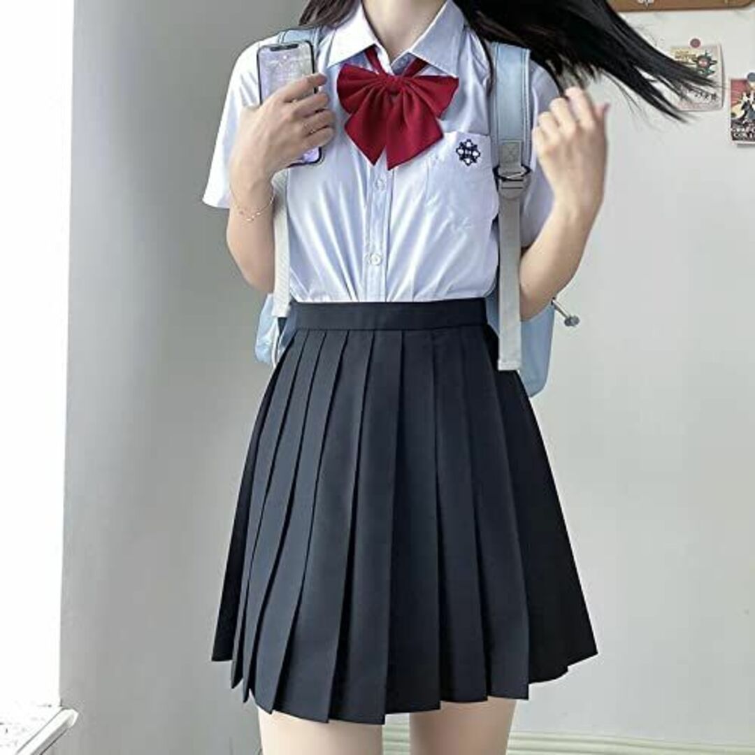 Sharphon 制服 スカート 4245486080CM丈 黒 紺 灰色 3色 2