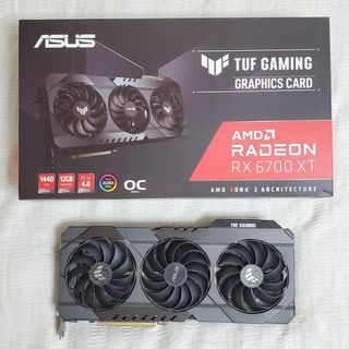 エーエムディー(AMD)のASUS TUF Gaming Radeon RX 6700 XT OC(PCパーツ)