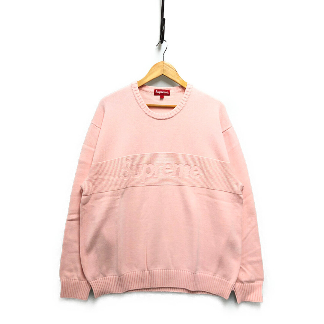 SUPREME シュプリーム Tonal Paneled Sweater ロゴ ニット セーター