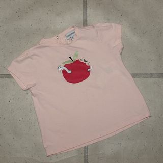 エンポリオアルマーニ(Emporio Armani)のエンポリオ アルマーニ・半袖Tシャツ◇ライトピンク・24Mサイズ92cm　(シャツ/カットソー)