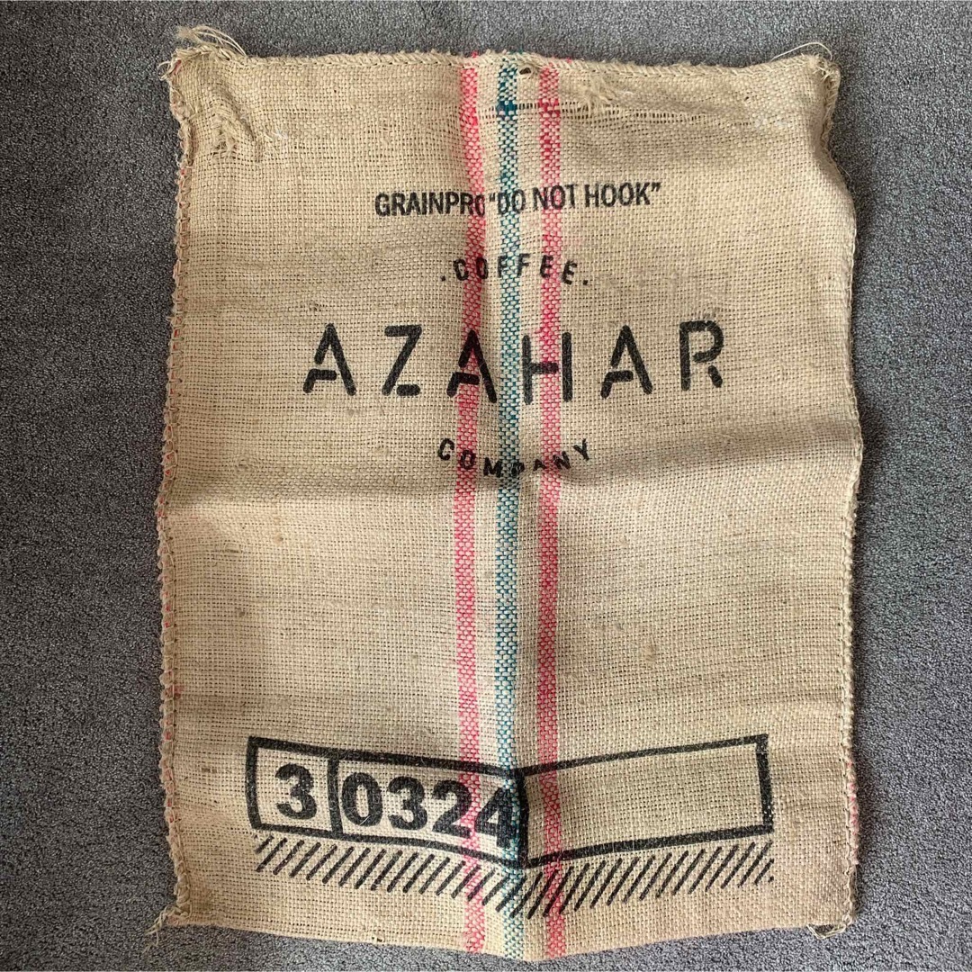 コロンビア　コーヒー豆麻袋 ハンドメイドのファッション小物(バッグ)の商品写真