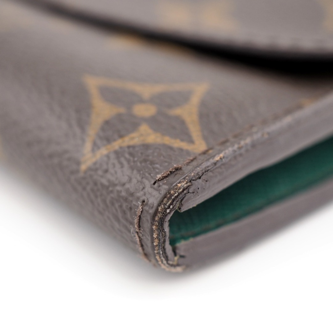 ルイヴィトン LOUIS VUITTON 長財布
モノグラム ポルトフォイユ・エミリー M60137 ブラウン