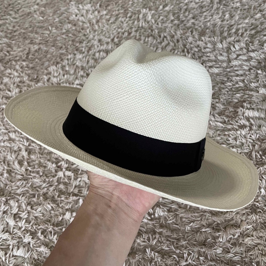 パナマハット 57cm エクアドル 夏 帽子 メンズ　ウィメンズ　ユニセックス