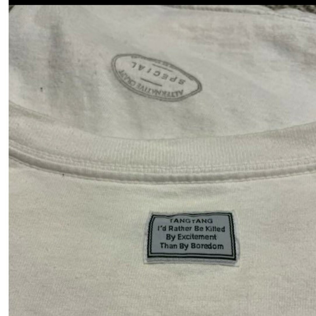 TANG TANG(タンタン)のTANG TANG タンタン Tシャツ カレーライス 真島昌利 ブルーハーツ メンズのトップス(Tシャツ/カットソー(半袖/袖なし))の商品写真