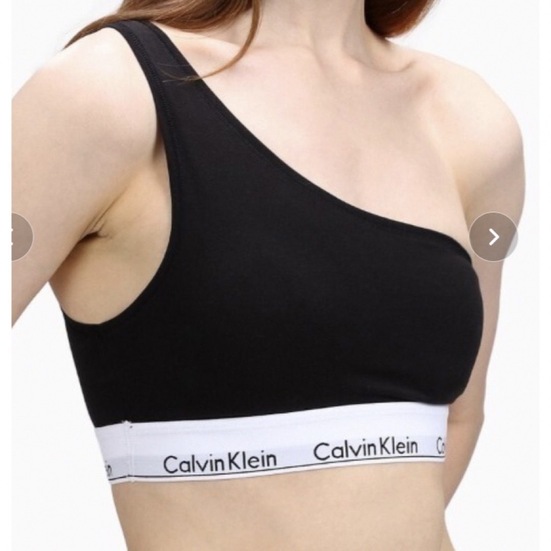 ck Calvin Klein(シーケーカルバンクライン)のCalvin Kleinブラジャー　ワンショルダー QF7007 レディースの下着/アンダーウェア(ブラ)の商品写真