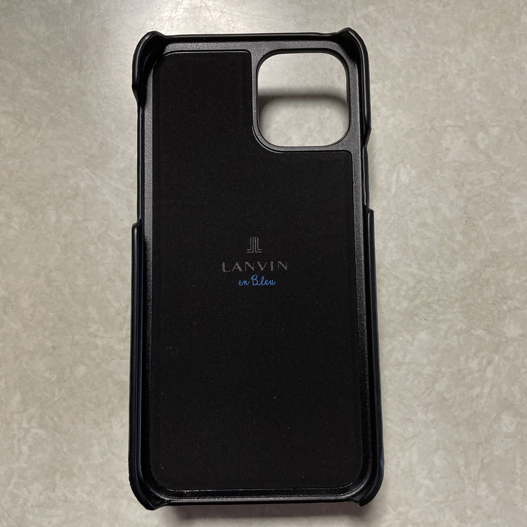 LANVIN en Bleu(ランバンオンブルー)のLANVIN en Blue iPhone12ケース スマホ/家電/カメラのスマホアクセサリー(iPhoneケース)の商品写真