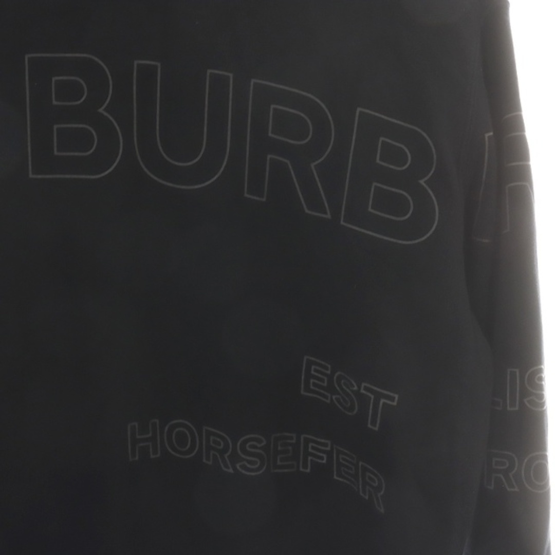 バーバリーロンドン　ロゴ半袖Tシャツ　ブラック　黒　TBロゴ　大きいサイズ