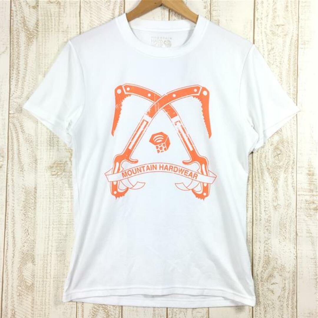 MENs S  マウンテンハードウェア ハードウェア グラフィック Tシャツ アックス Hardwear Graphic T-Shirt Axe MOUNTAIN HARDWEAR OE1264 ホワイト系