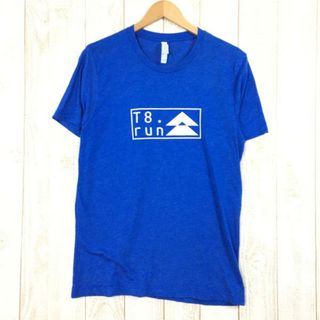 MENs M  T8 ティーエイト クイックドライ Tシャツ トレイルランニング トレラン ブルー系(その他)