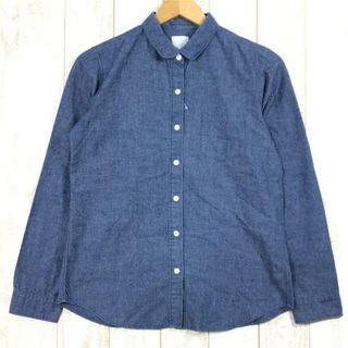 ザノースフェイス(THE NORTH FACE)のWOMENs M  ノースフェイス ロングスリーブ ダンガリー シャツ L/S Dungaree Shirt NORTH FACE NRW11414 ネイビー系(その他)