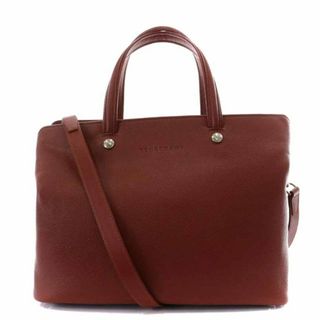 ロンシャン(LONGCHAMP)のロンシャン ルフローネ ハンドバッグ ショルダーバッグ 2way レザー 茶(ハンドバッグ)