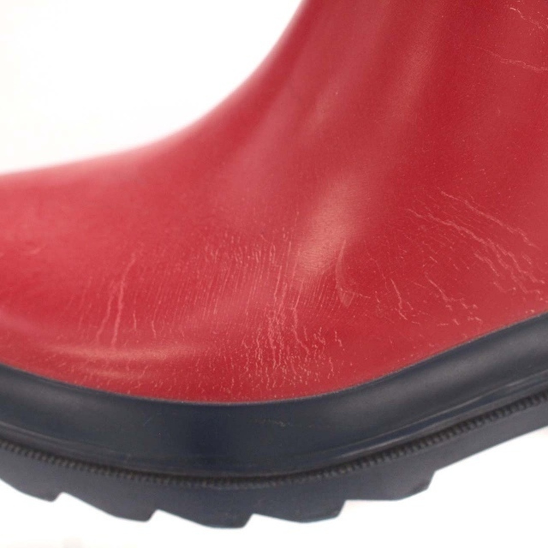 Tory Burch(トリーバーチ)のトリーバーチ レインブーツ ラバーブーツ 長靴 ロングブーツ 22cm 赤 レディースの靴/シューズ(レインブーツ/長靴)の商品写真