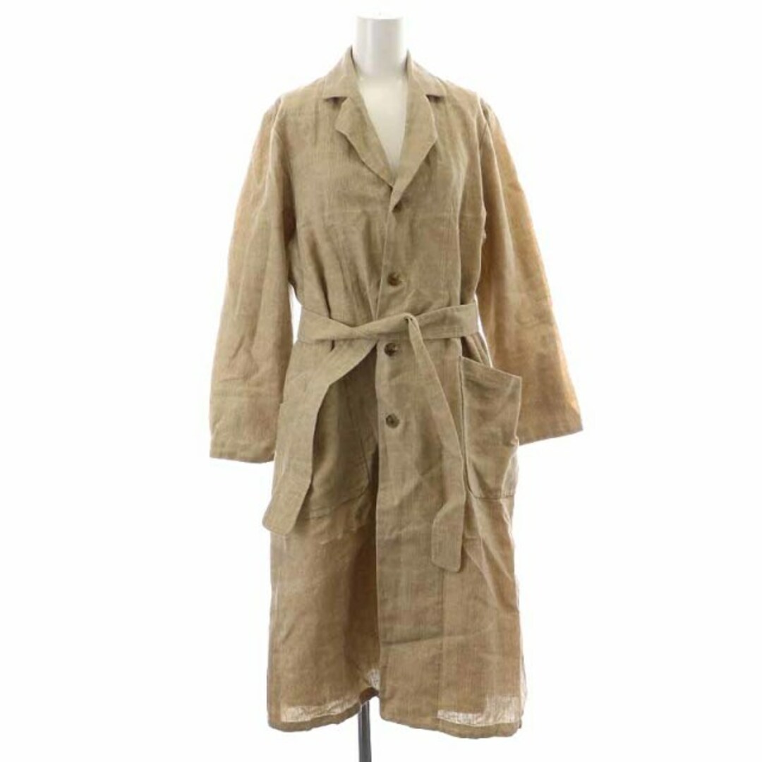 約57cm着丈ヤエカ 21SS ATELIER COAT NATURAL OILED S