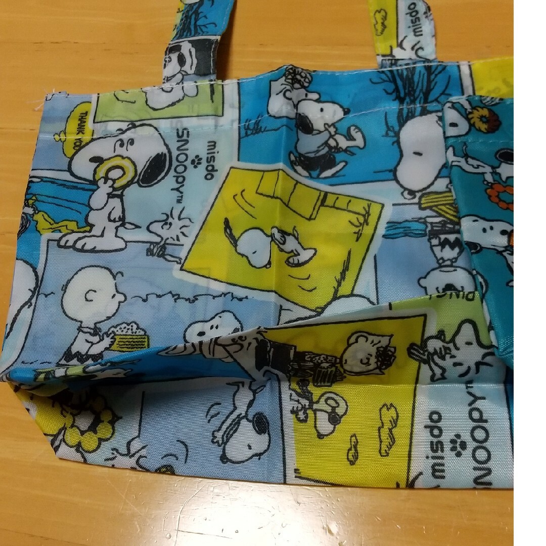 SNOOPY(スヌーピー)のスヌーピー ミニトート エンタメ/ホビーのおもちゃ/ぬいぐるみ(キャラクターグッズ)の商品写真