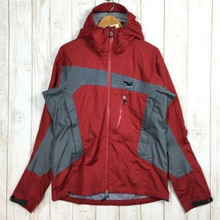 MENs L  サレワ スコーミッシュ パワーテックス ジャケット Squamish PowerTex Jacket ハードシェル フーディ AlpineXtremシリーズ SALEWA 22666 レッド系(その他)