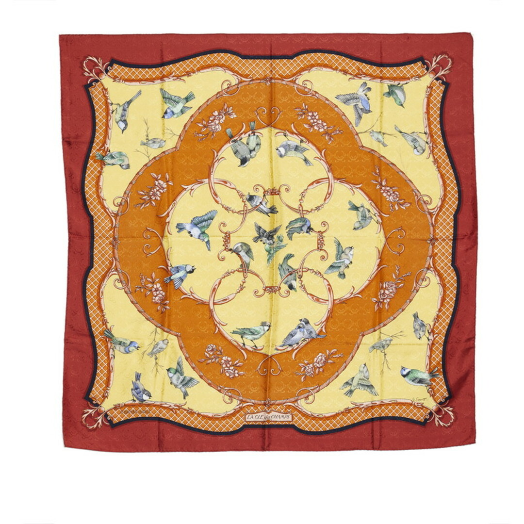 Hermes - 美品 エルメス カレ90 LA CLE des CHAMPS 自由の天地への鍵